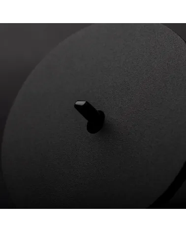 Interrupteur rond noir – Levier 5 couleurs au choix