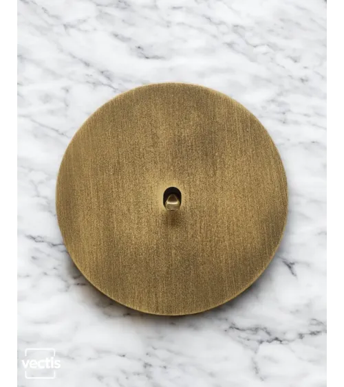 Interrupteur rond bronze – Levier 5 couleurs au choix