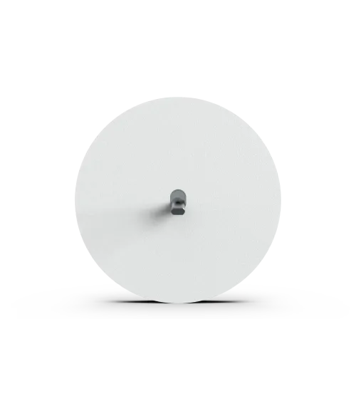 Interrupteur rond alu brossé – Levier 5 couleurs au choix