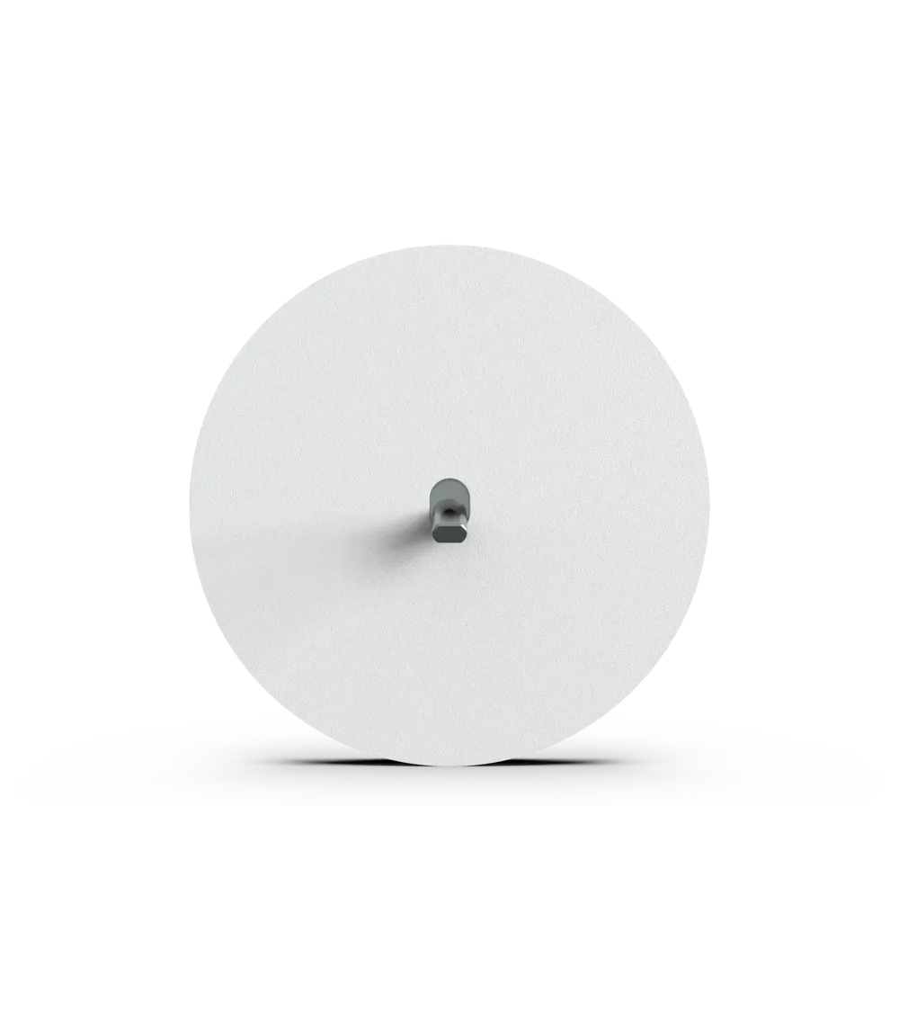 Interrupteur rond alu brossé – Levier 5 couleurs au choix