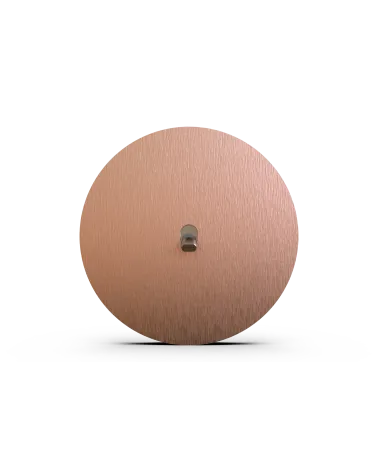 Interrupteur rond cuivre – Levier 5 couleurs au choix