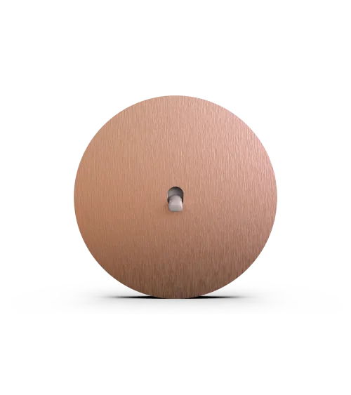 Interrupteur rond cuivre – Levier 5 couleurs au choix