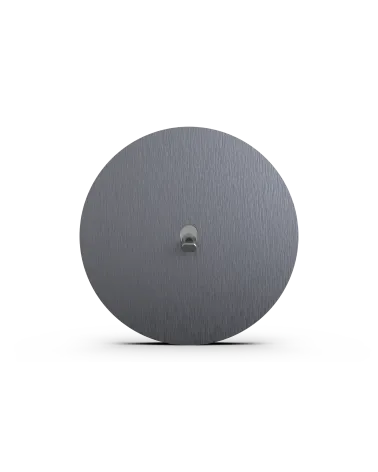 Interrupteur rond gris anthracite – Levier 5 couleurs au choix