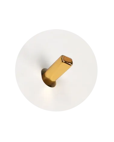 Interrupteur rond bronze – Levier 5 couleurs au choix