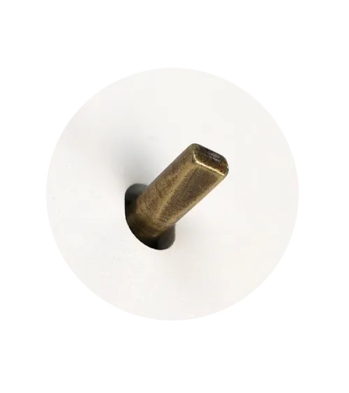 Interrupteur rond bronze – Levier 5 couleurs au choix