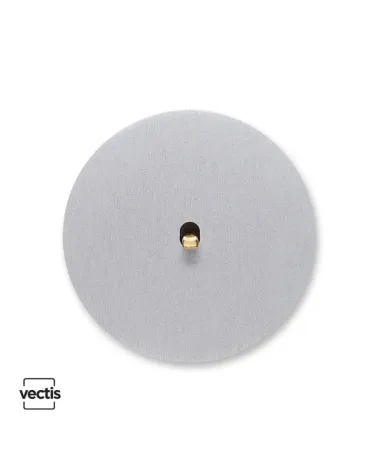 Interrupteur rond alu brossé – Levier 5 couleurs au choix