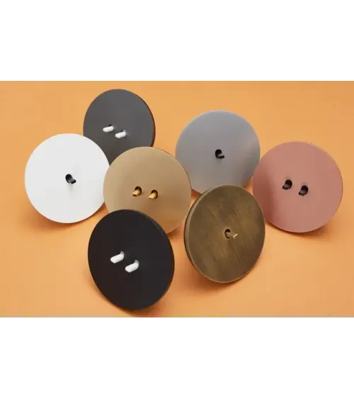 Interrupteur rond cuivre – Levier 5 couleurs au choix