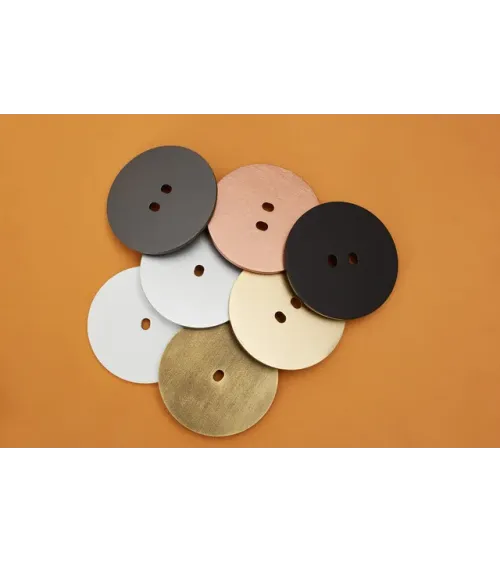 Interrupteur rond noir – Levier 5 couleurs au choix