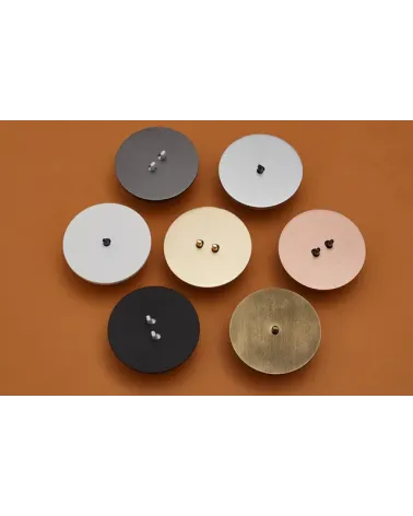 Interrupteur double bronze – Levier 5 couleurs au choix