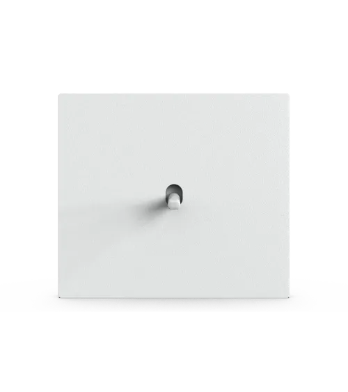 Interrupteur carré blanc– Levier 5 couleurs au choix