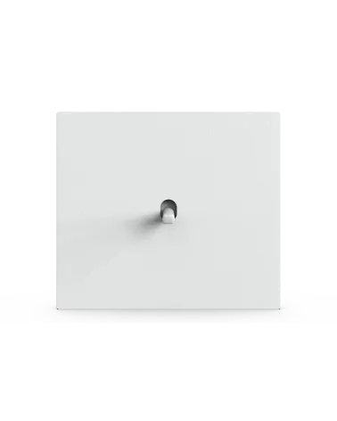 Interrupteur carré blanc– Levier 5 couleurs au choix