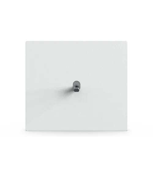 Interrupteur carré blanc– Levier 5 couleurs au choix