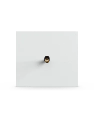 Interrupteur carré blanc– Levier 5 couleurs au choix