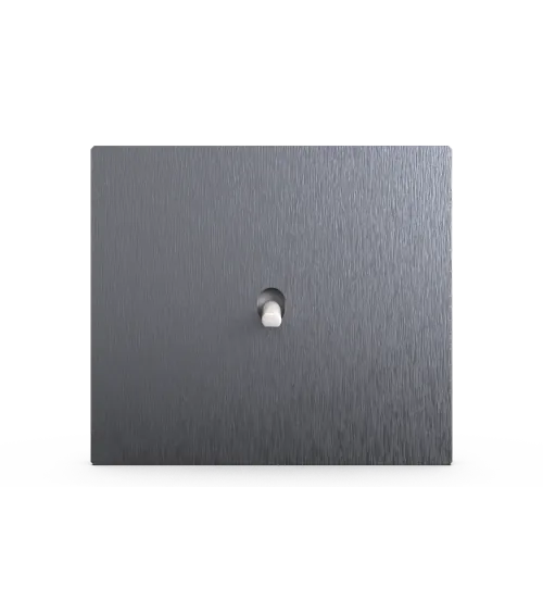 Interrupteur carré anthracite– Levier 5 couleurs au choix