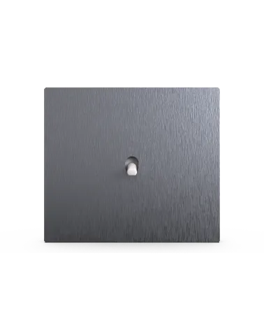 Interrupteur carré anthracite– Levier 5 couleurs au choix