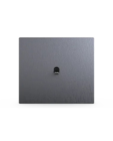 Interrupteur carré anthracite– Levier 5 couleurs au choix