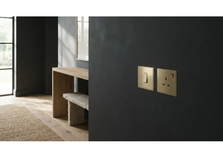 Quels interrupteurs choisir avec un mur foncé