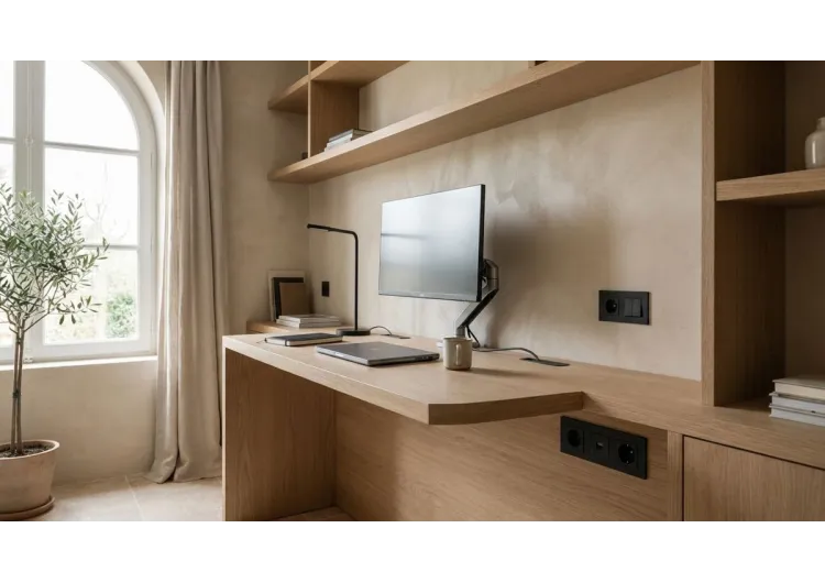 Comment choisir les prises pour un bureau à la maison
